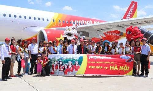 Vietjet Air khai trương đường bay Tuy Hòa-Hà Nội  - ảnh 1